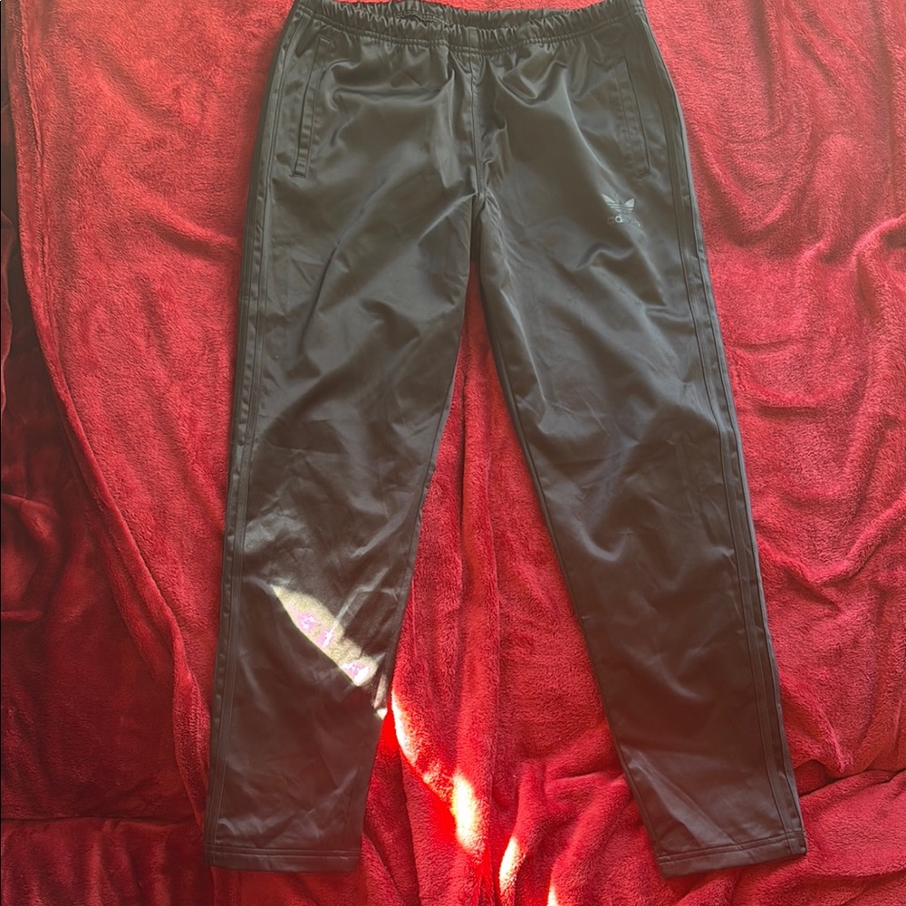 Black Joggers with Reflective Ankle Detail